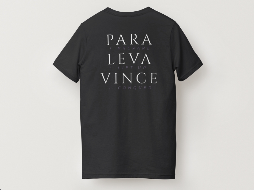 Prepare. Lift. Conquer. Tee - Black