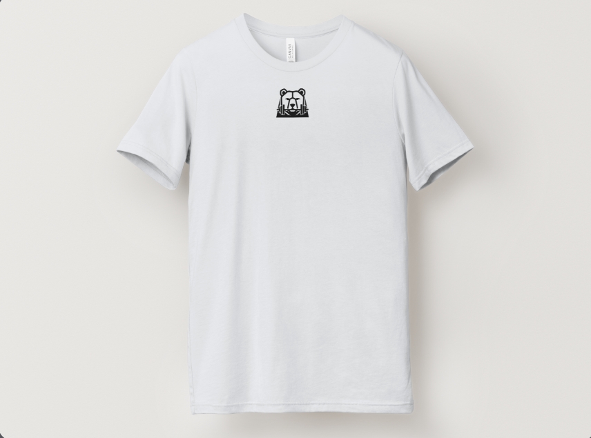 Top Set Comp Tee - White